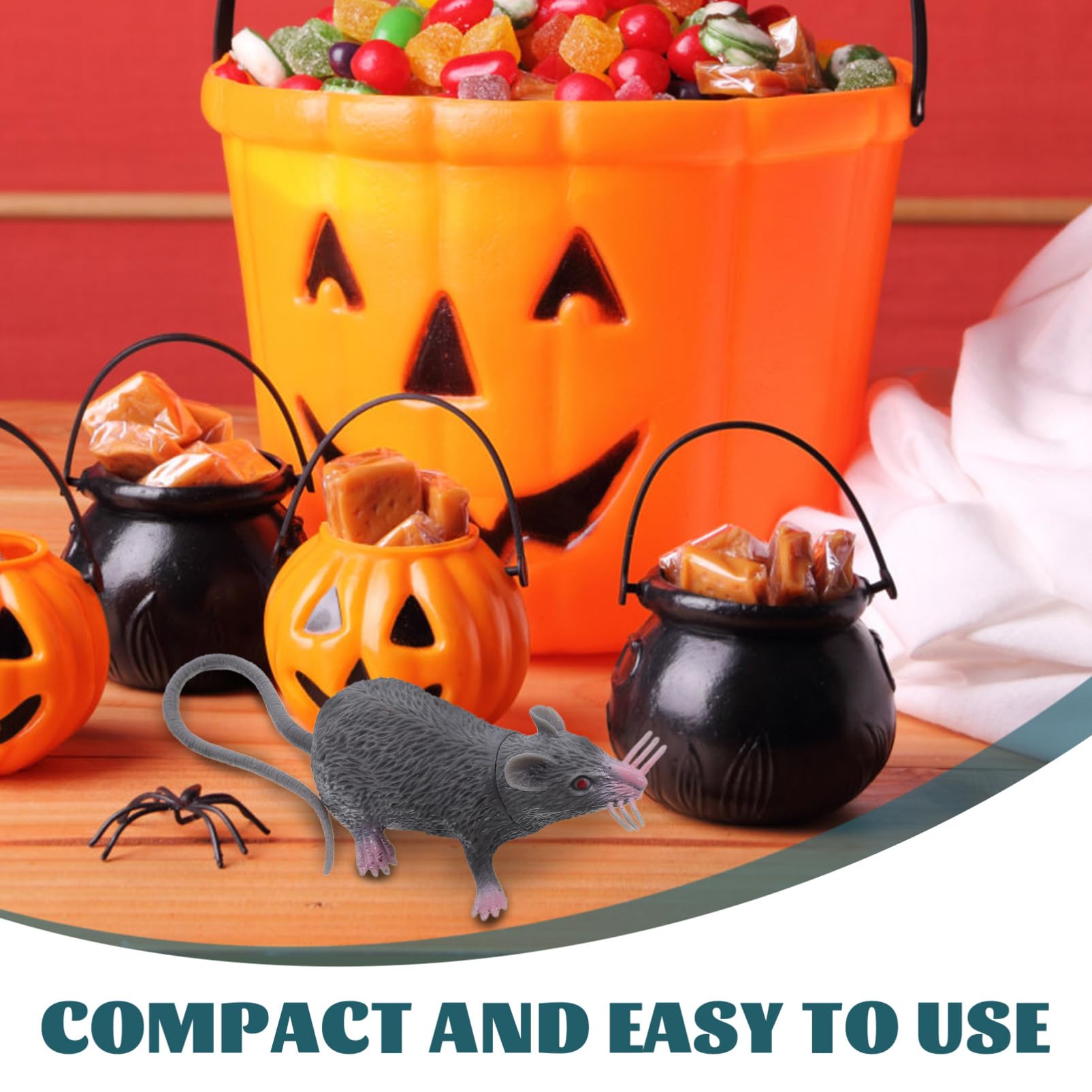 【オーダー用】秋シリーズ① ネズミの親子とハロウィン カッティングダイ 秋限定】HAPPY HALLOWEEN BOX with MORTICIA ☆6枚+1体